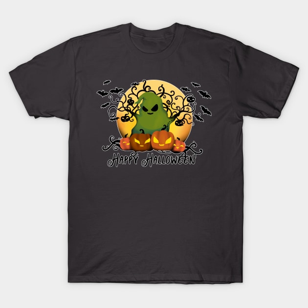 Oogie Boogie Halloween T-Shirt by luluhastea